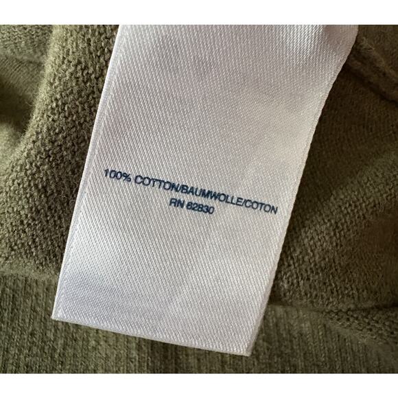 Lands End Vintage Y2K Oversized Cotton Sweater Womens S Layering Pullover - Picture 5 of 8